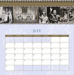 Royal Wall Calendar Design