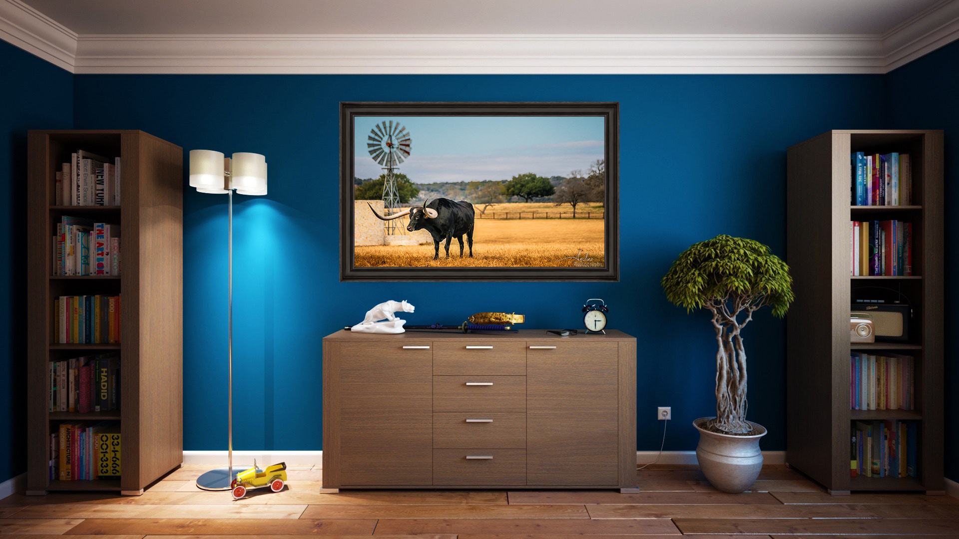 Black Bull @ the Windmill - 36"x48"