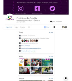 FACEBOOK - Prefeitura de Codajás
