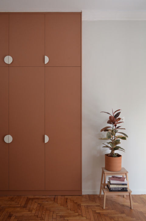 closet design, bedroom, apartment, renovation, minimal