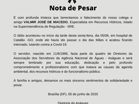 Nota de pesar