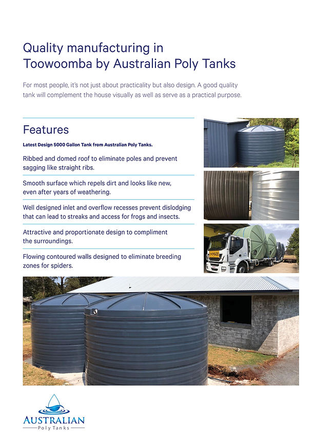 More Information | Australian Poly Tanks | Toowoomba Regional