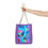 Thumbnail: Vibrant Abstract Tote Bag, Colorful Carryall, Eco-Friendly Bag, Unique Gift