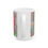 Thumbnail: Colorful Artistic Ceramic Mug - Peace & Love Design