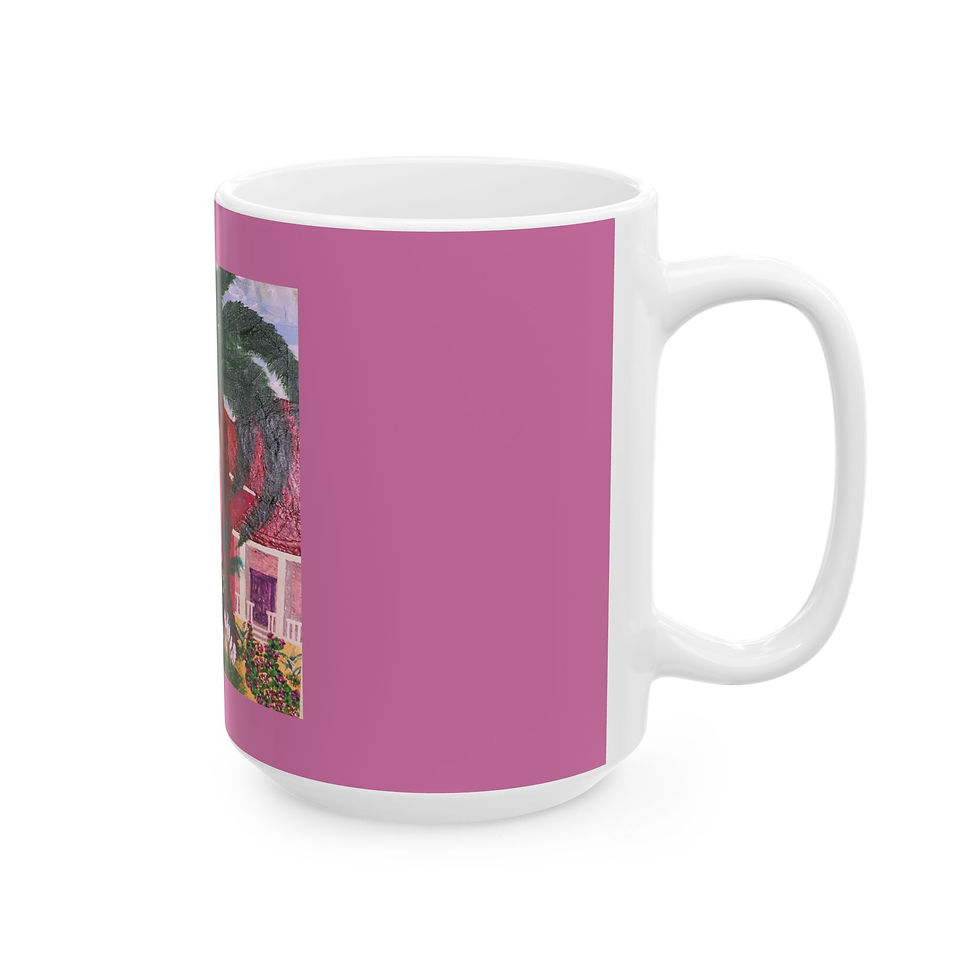Thumbnail: Tropical Paradise Ceramic Mug - 11oz & 15oz | Beautiful Palm Tree Design