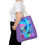 Thumbnail: Vibrant Abstract Tote Bag, Colorful Carryall, Eco-Friendly Bag, Unique Gift