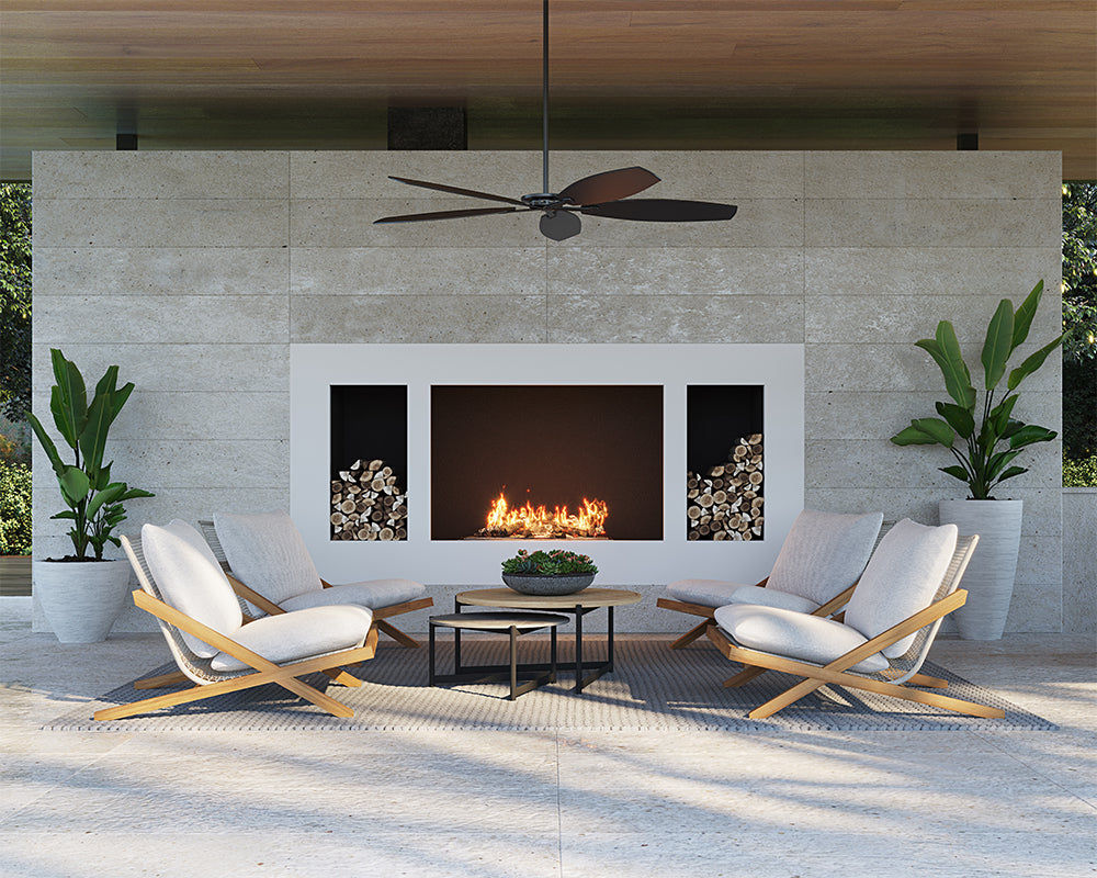 Bari Lounge Chair - Natural
