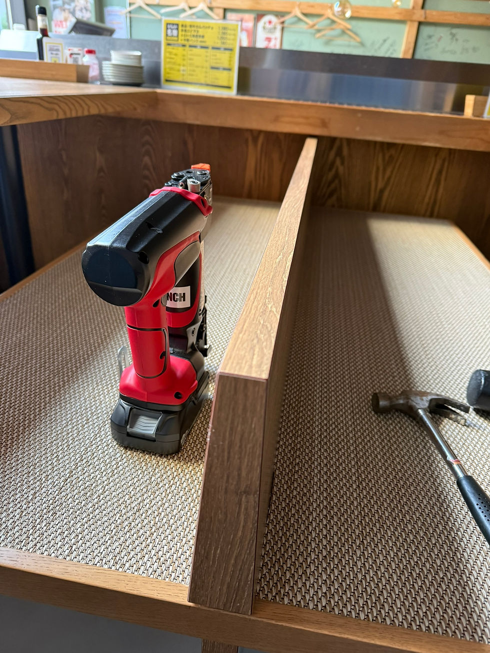 家具工事メンテナンス