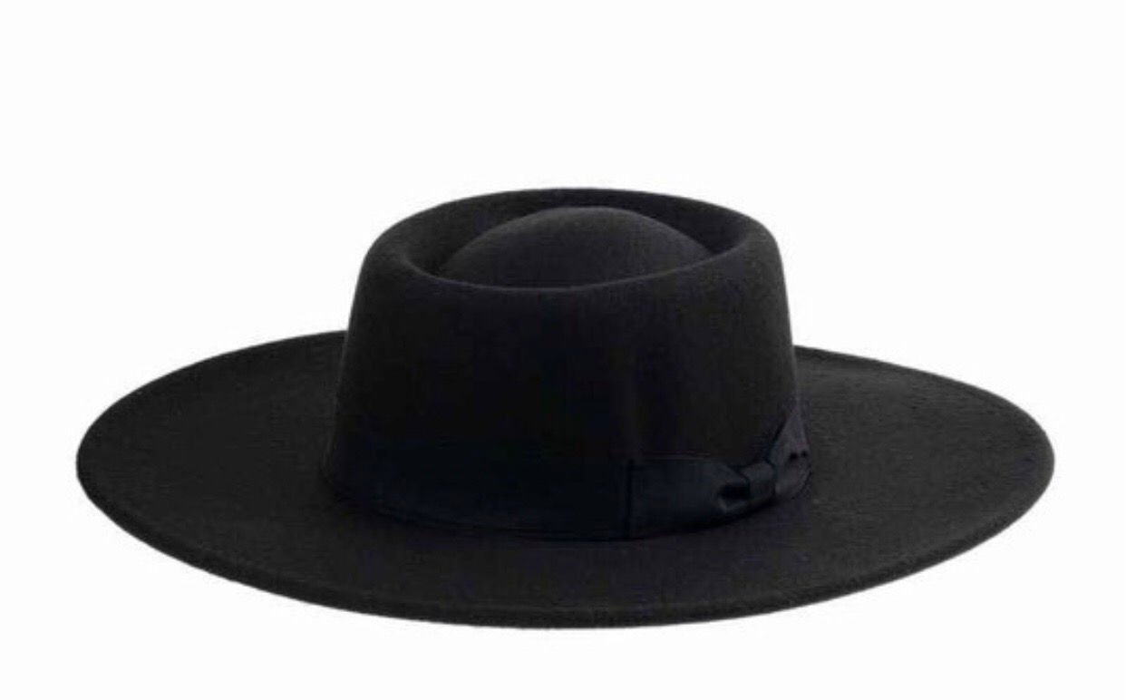 Vegan Panama Hat _Black
