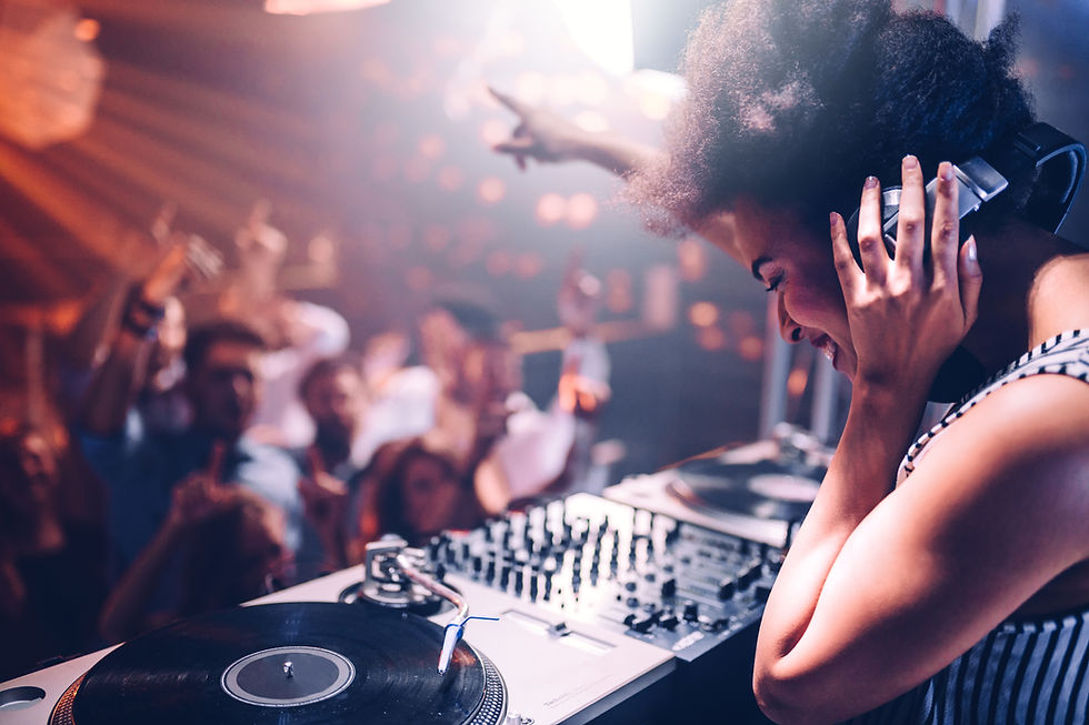 DJ Performing Live
