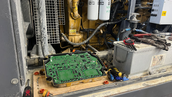 Atlas Copco XRVS 476 Moteur Caterpillar C13