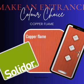 Solidor Entrance Door - Copper Flame