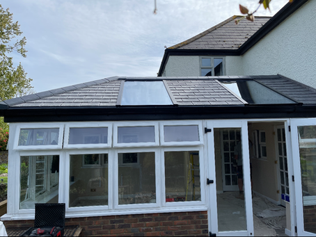 What is a warm roof conservatory?