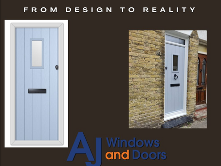 Transforming homes from first design to reality ✨Composite Entrance Doors