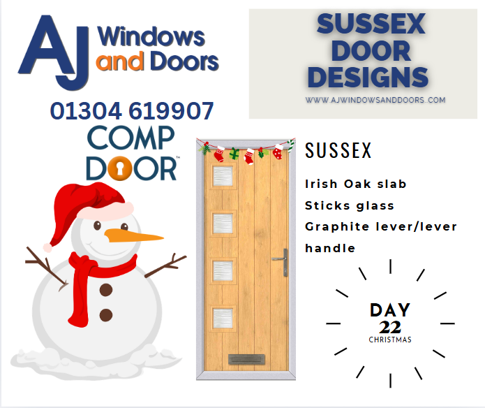 Day 22 of the AJ Windows and Doors Christmas Comp Door count down.