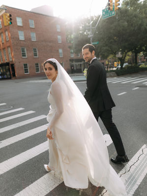 Chloerose and Chris in the West Village