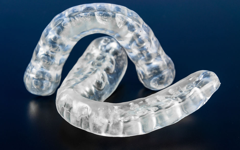 Dental splint to prevent bruxism Schiene gegen Bruxismus