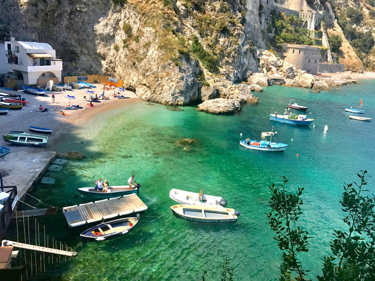 conca dei marini beach 