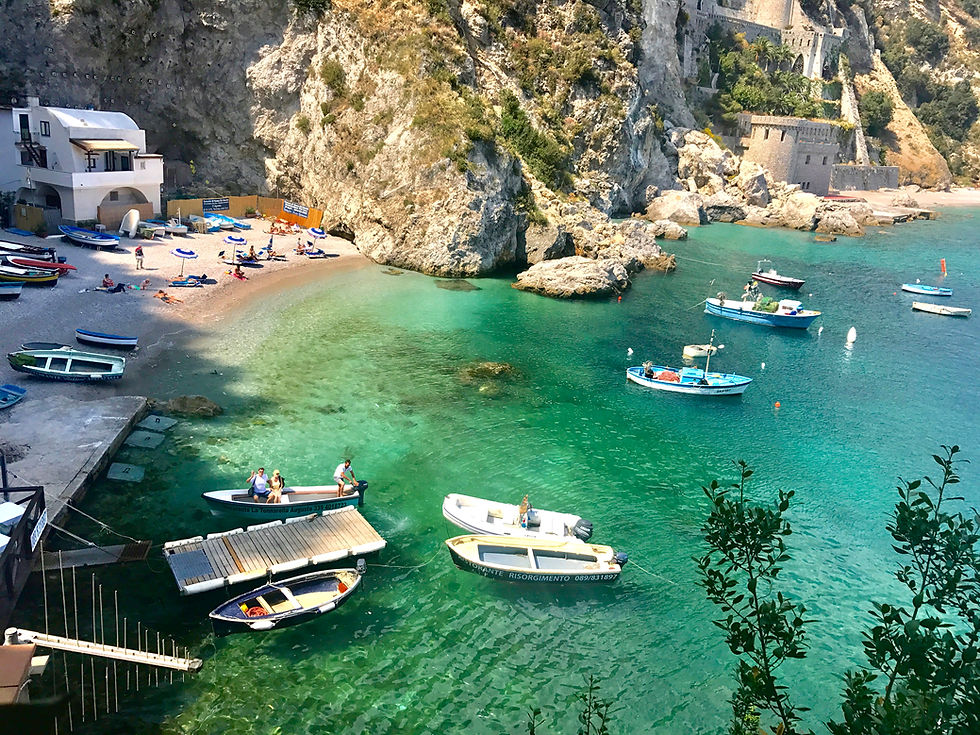 beach of conca dei marini