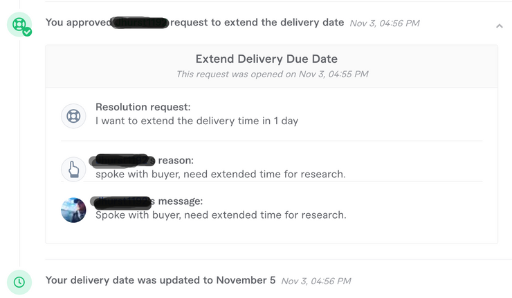 resolution confirmed fiverr