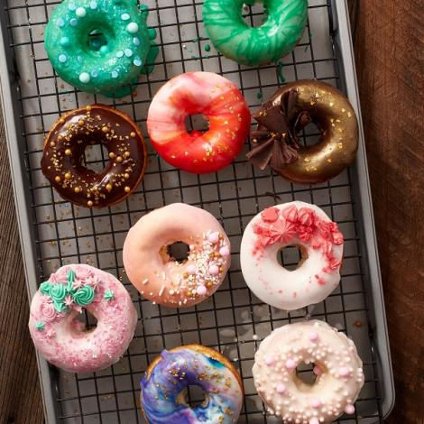 Blech zur Herstellung von Doughnuts