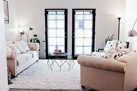 Bright safe space for healing therapy EMDR TRE KAP ketamine