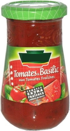 Sauce tomate au basilic