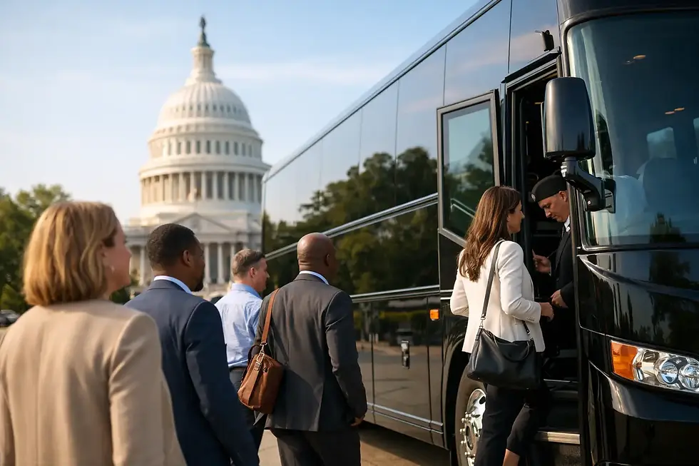 How to Organize Group Transportation in DC