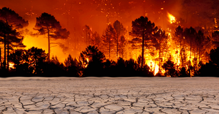 Fire and drought will rage