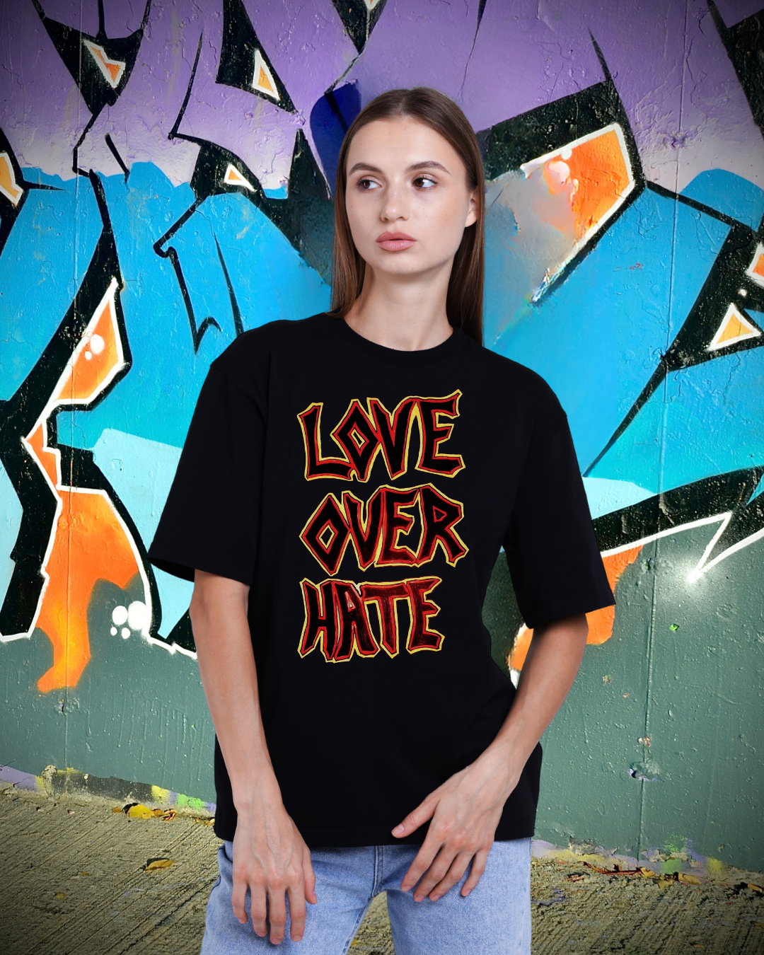 Love Over Hate T-Shirt