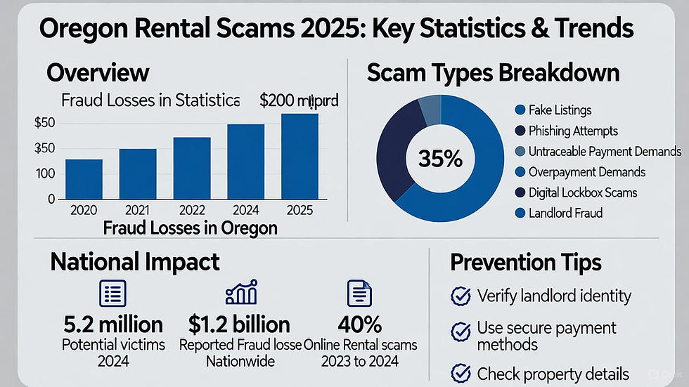 Oregon Rental Scams: Key Statistics and Trends