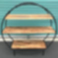 Circular Wood Shelf