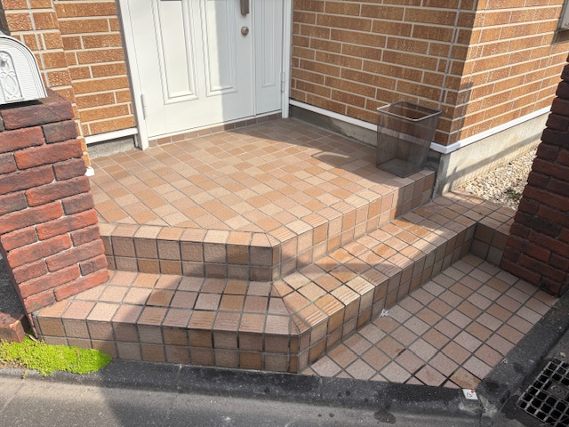 タイル補修施工後_藤沢市