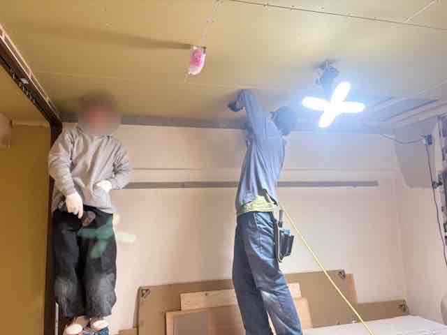 和室改修施工中(4)_藤沢市