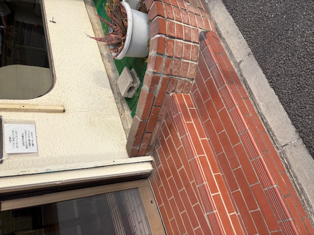 藤沢市の手すり取付け工事施工前