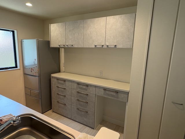 カップボード取付け施工後_横浜市戸塚区