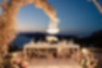 private dining proposal Santorini