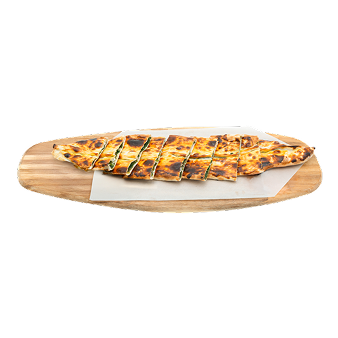 Spinach and Feta Pide image