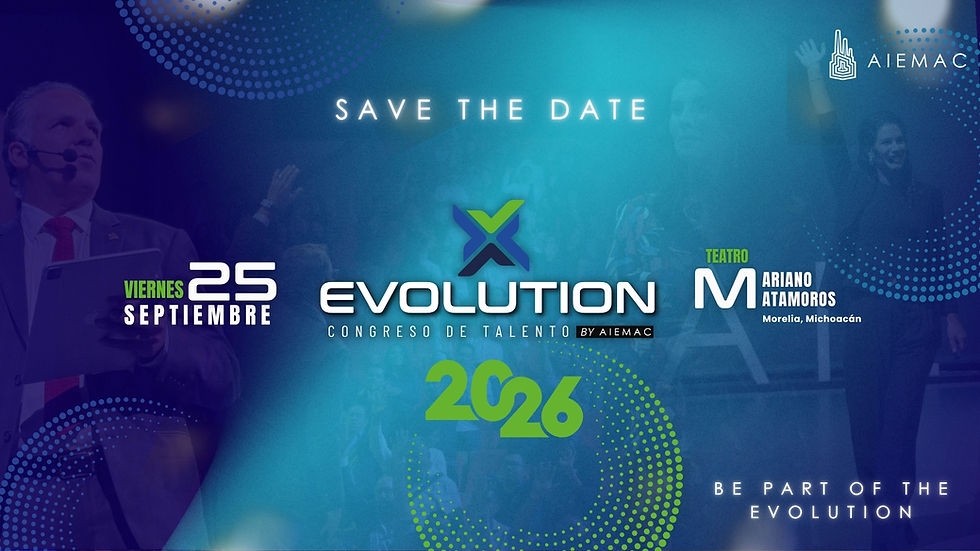SAVE THE DATE EVO 26