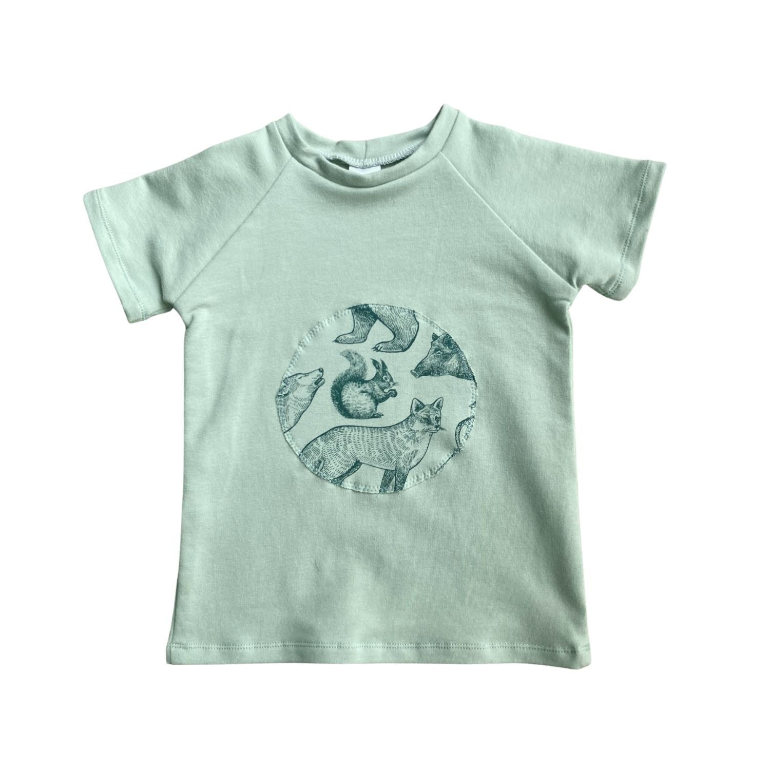 T-Shirt - Animaux-menthe