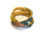 Thumbnail: Bracelet double jersey - Tropical