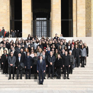 SMDF Yönetim Kurulu ve Üyeleri Anıtkabir'i Ziyaret Etti