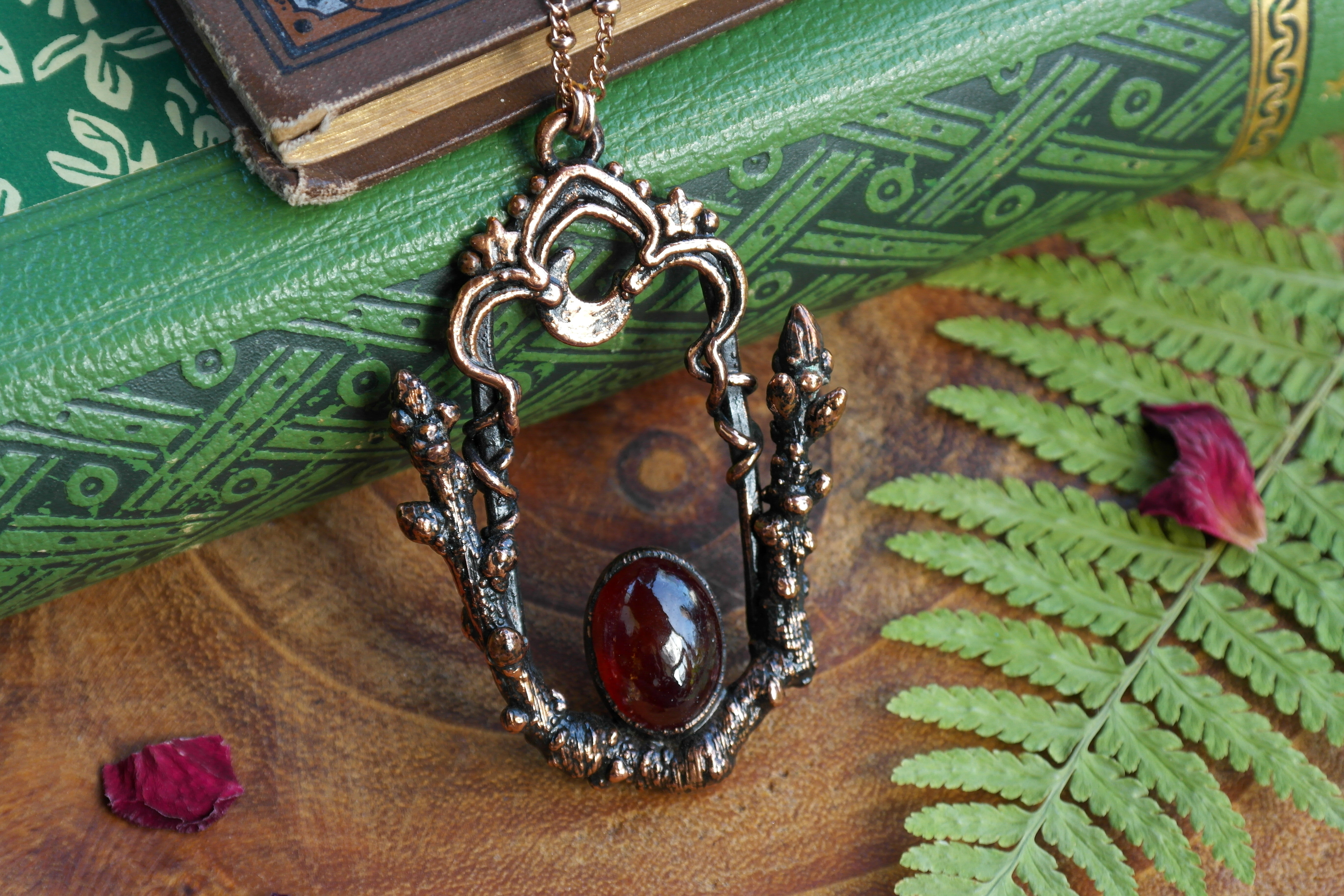 Oak and Garnet ✶ Gothic Window