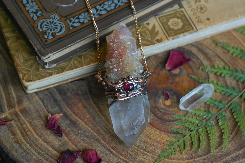 Thumbnail: Magic Crystal Necklace ✶ Copper