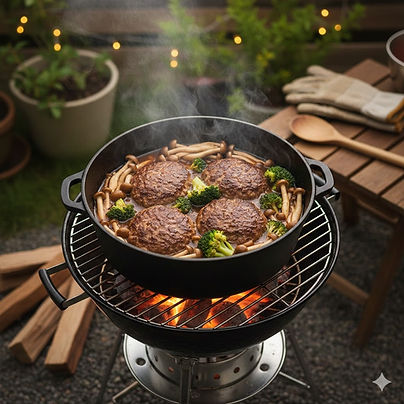 BBQ中野屋 BBQレシピ 煮込みハンバーグ