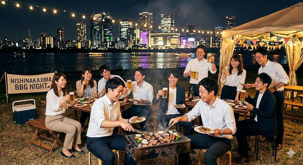 大阪　レンタル　BBQ 西中島