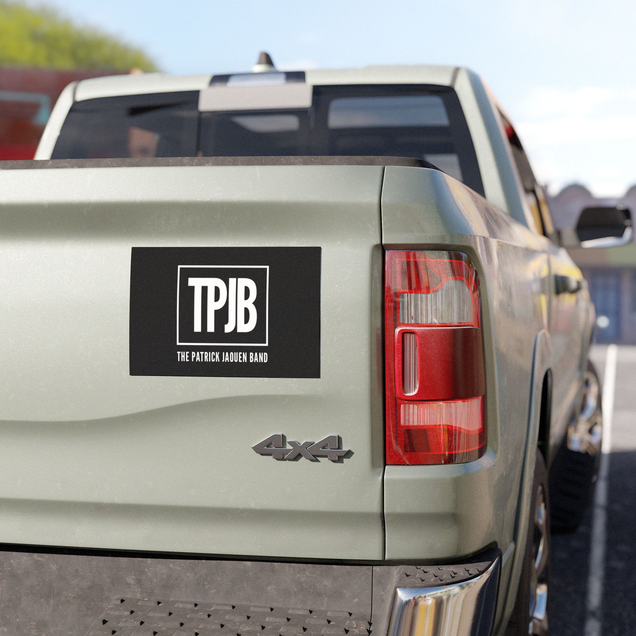 Band Car Magnets - TPJB The Patrick Jaouen Band