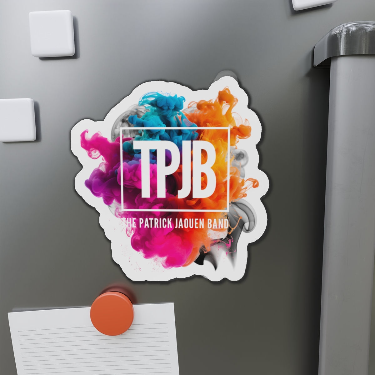 TPJB Vibrant Die-Cut Magnet - TPJB Logo | Perfect for Music Lovers & Gifts