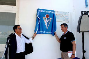 Cerimónia de inauguração do 3 º sintético “Santos Jorge”