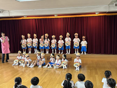 ≪7・8月生まれの誕生会≫
